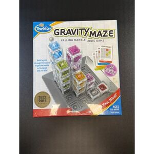 ThinkFun Gravity Maze Falling Marble Logic Game STEM Toy 60 Challenges J11